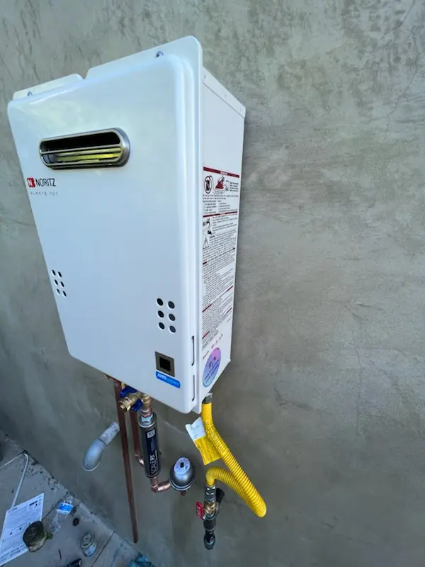 Tankless water heater installation for Black Mountain homes